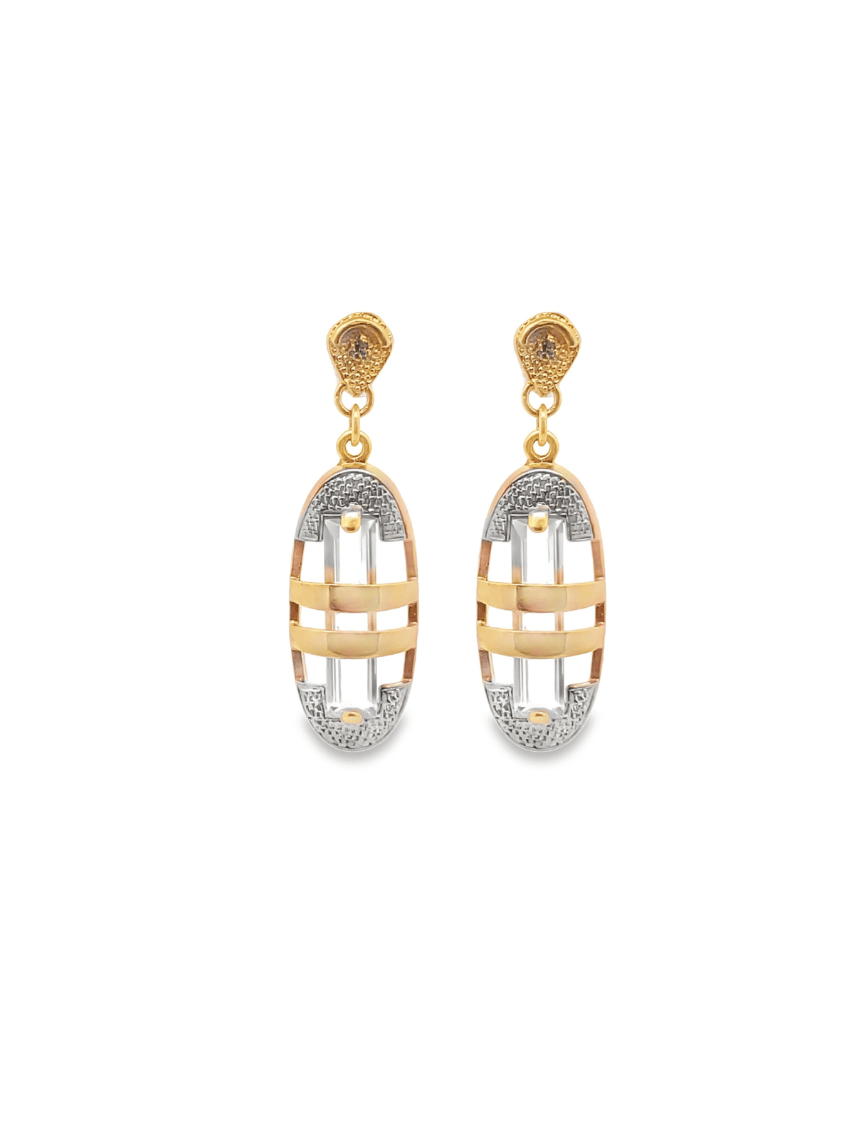 Gemstone Capsule Drop Earrings LuxuryLifeWay Online Store