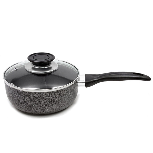 Brentwood Saucepan Aluminum Non-Stick 2 Qt-Gray LuxuryLifeWay Online Store