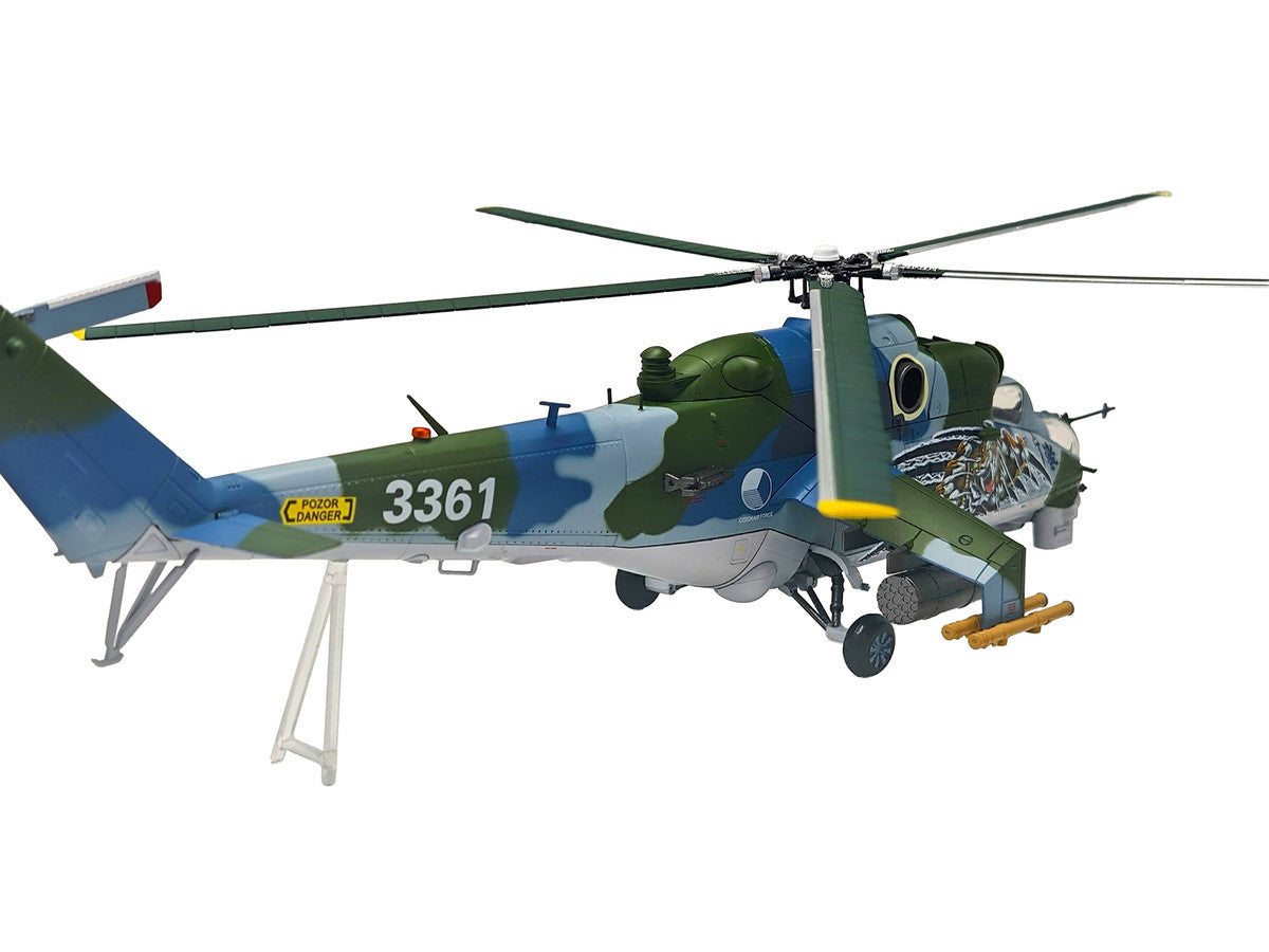 Mil Mi-35 (Mi-24V) Hind Helicopter "3361 221 Squadron 22 Wing NATO Tiger Meet Cambrai France" (2011) Czech Air Force 1/48 Diecast Model by Bless Wing LuxuryLifeWay Online Store