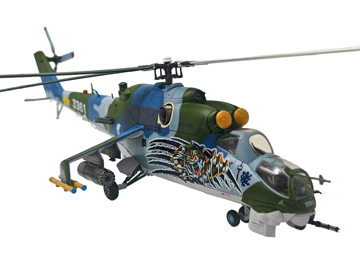 Mil Mi-35 (Mi-24V) Hind Helicopter "3361 221 Squadron 22 Wing NATO Tiger Meet Cambrai France" (2011) Czech Air Force 1/48 Diecast Model by Bless Wing LuxuryLifeWay Online Store