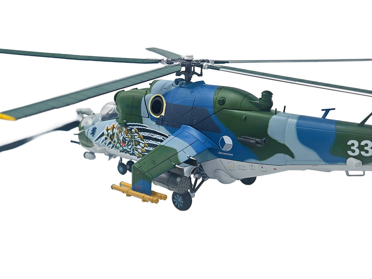 Mil Mi-35 (Mi-24V) Hind Helicopter "3361 221 Squadron 22 Wing NATO Tiger Meet Cambrai France" (2011) Czech Air Force 1/48 Diecast Model by Bless Wing LuxuryLifeWay Online Store