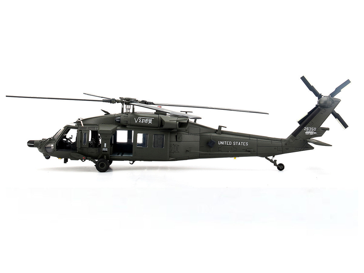Sikorsky MH-60L Black Hawk Helicopter "160th Special Operations Aviation Regiment Battle of Mogadishu Operation Gothic Serpent Somalia" (1993) United States Army 1/48 Diecast Model by Bless Wing LuxuryLifeWay Online Store