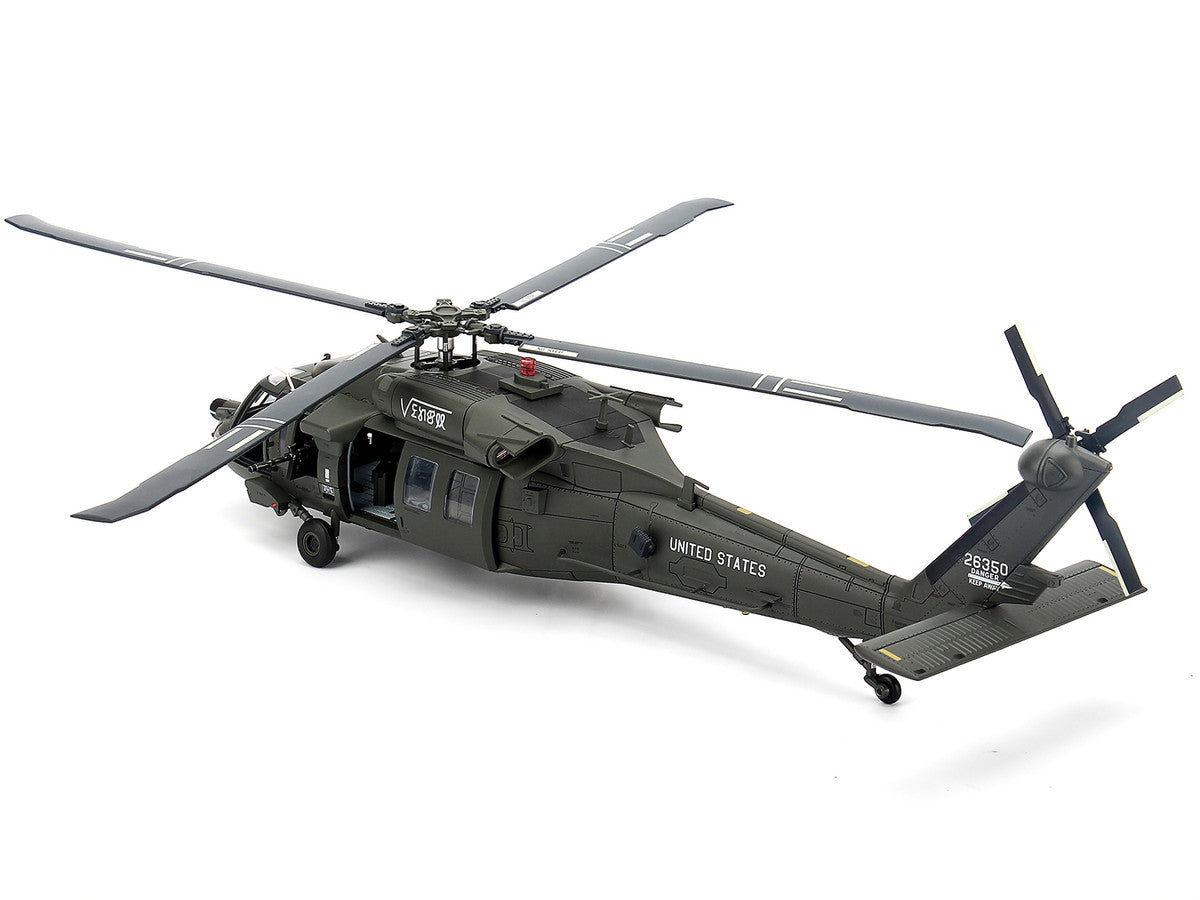 Sikorsky MH-60L Black Hawk Helicopter "160th Special Operations Aviation Regiment Battle of Mogadishu Operation Gothic Serpent Somalia" (1993) United States Army 1/48 Diecast Model by Bless Wing LuxuryLifeWay Online Store