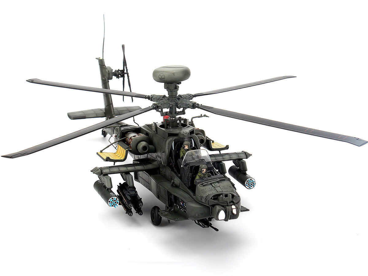 Hughes AH-64D Apache Longbow Helicopter "Charlie Company 1st Battalion 227th Aviation Regiment 1st Cavalry Division Operation Iraqi Freedom" (2003) United States Army 1/48 Diecast Model by Bless Wing LuxuryLifeWay Online Store