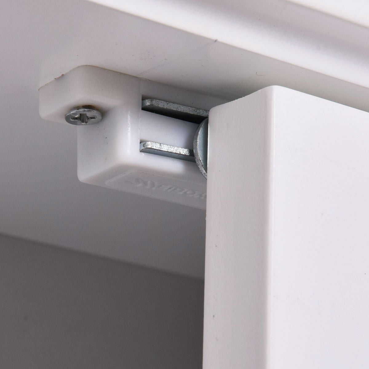 Simple Bathroom Mirror Wall Cabinet in White Wood Finish 23 x 22 inch LuxuryLifeWay Online Store