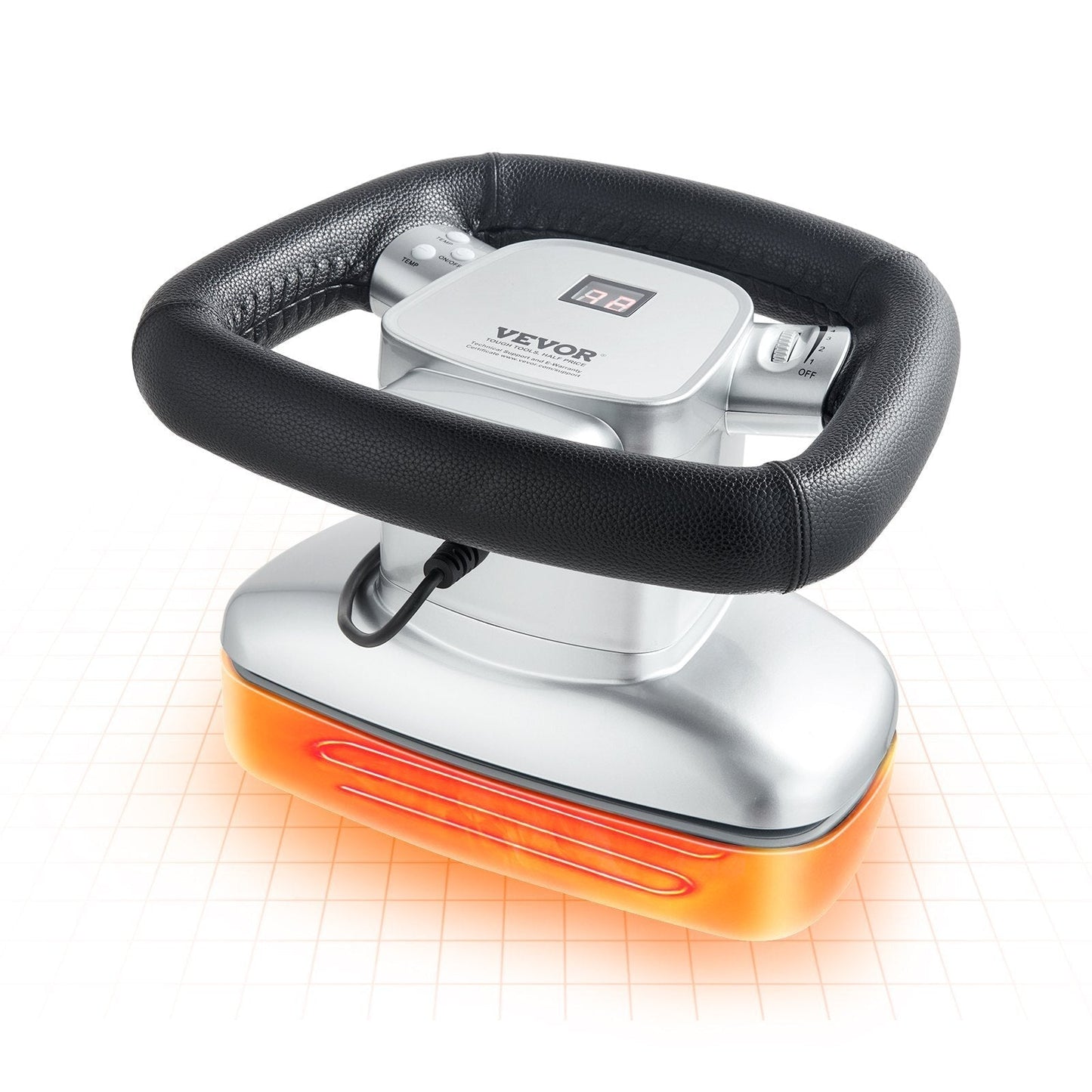 Chiropractic Massager, 400-4600rpm Variable Speed Professional Vibrating Massager, Handheld Chiropractic Orbital Body Massager for Back, Neck, Shoulder Muscle Relief LuxuryLifeWay Online Store