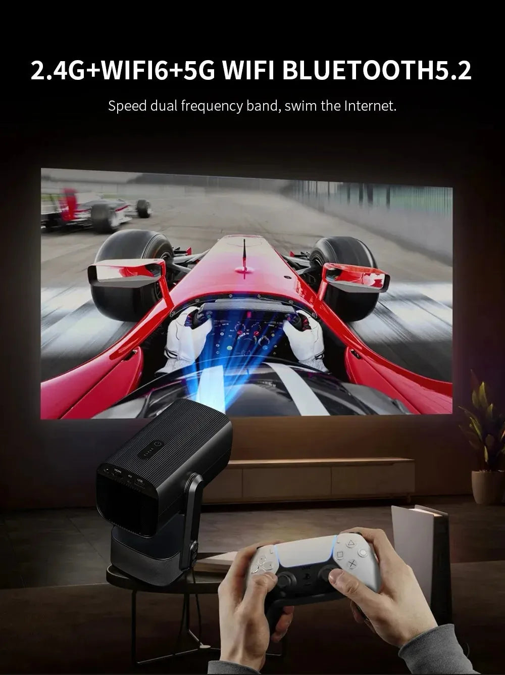 Portable 4K Android Projector Best YouTube Store