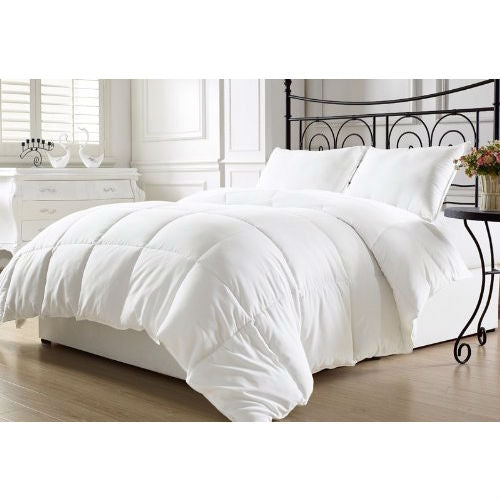 Queen size Hypoallergenic Down Alternative Comforter in White LuxuryLifeWay Online Store