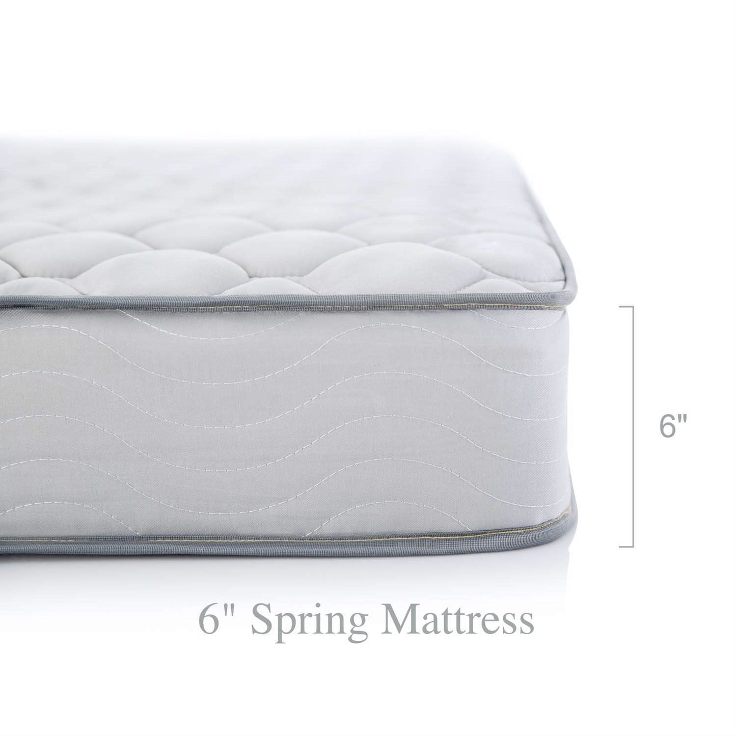 California King 6-inch Thick Innerspring Mattress with Quilted Cover - Medium Firm LuxuryLifeWay Online Store