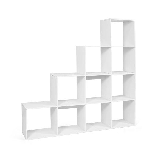 4-Tier Bookshelf with 2 Anti-Tipping Kits for Home Office-Natrual