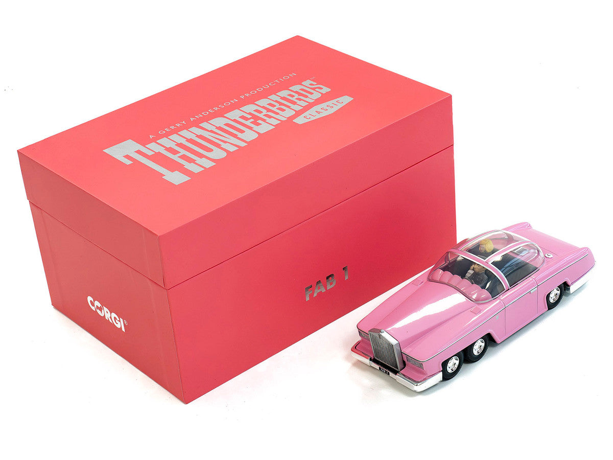 Rolls Royce FAB 1 Pink with Figures "Thunderbirds" (1965-1966) TV Series "F.A.B. Collection" Diecast Model by Corgi LuxuryLifeWay Online Store