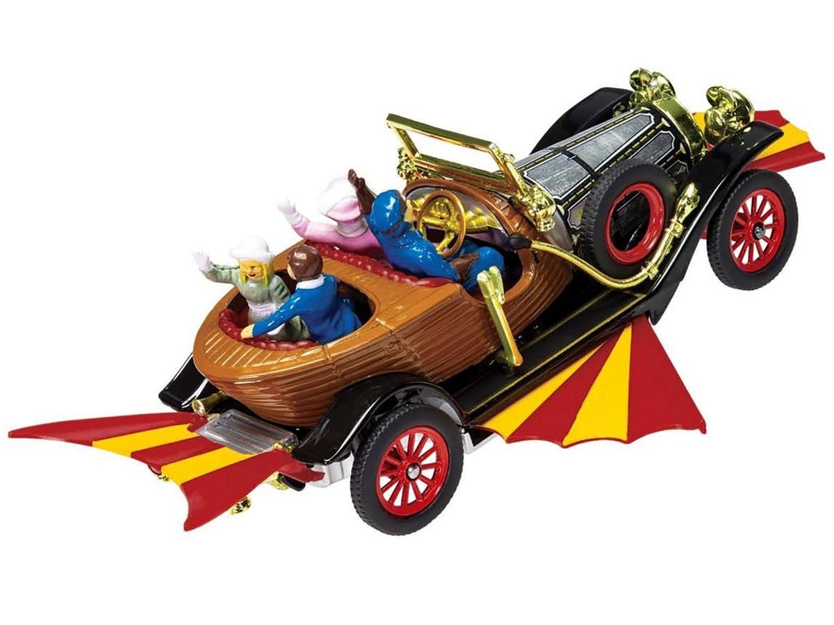 Chitty Chitty Bang Bang Car with 4 Sitting Figures "Chitty Chitty Bang Bang" (1968) Movie Diecast Model Car by Corgi LuxuryLifeWay Online Store