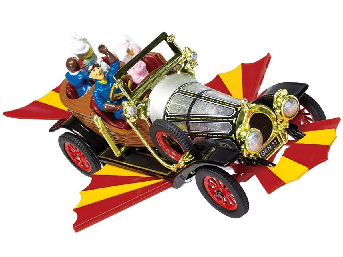 Chitty Chitty Bang Bang Car with 4 Sitting Figures "Chitty Chitty Bang Bang" (1968) Movie Diecast Model Car by Corgi LuxuryLifeWay Online Store