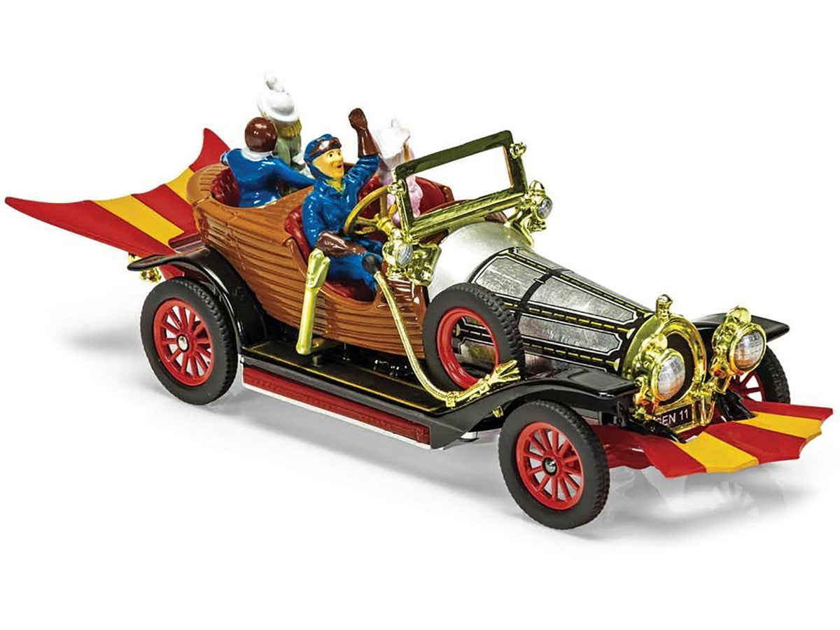 Chitty Chitty Bang Bang Car with 4 Sitting Figures "Chitty Chitty Bang Bang" (1968) Movie Diecast Model Car by Corgi LuxuryLifeWay Online Store