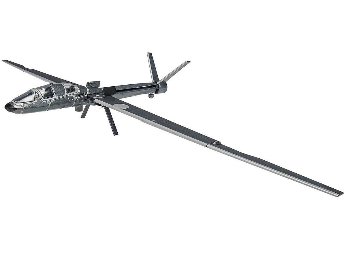 Q Glider Gray Metallic James Bond 007 "No Time To Die" (2021) Movie Diecast Model by Corgi LuxuryLifeWay Online Store