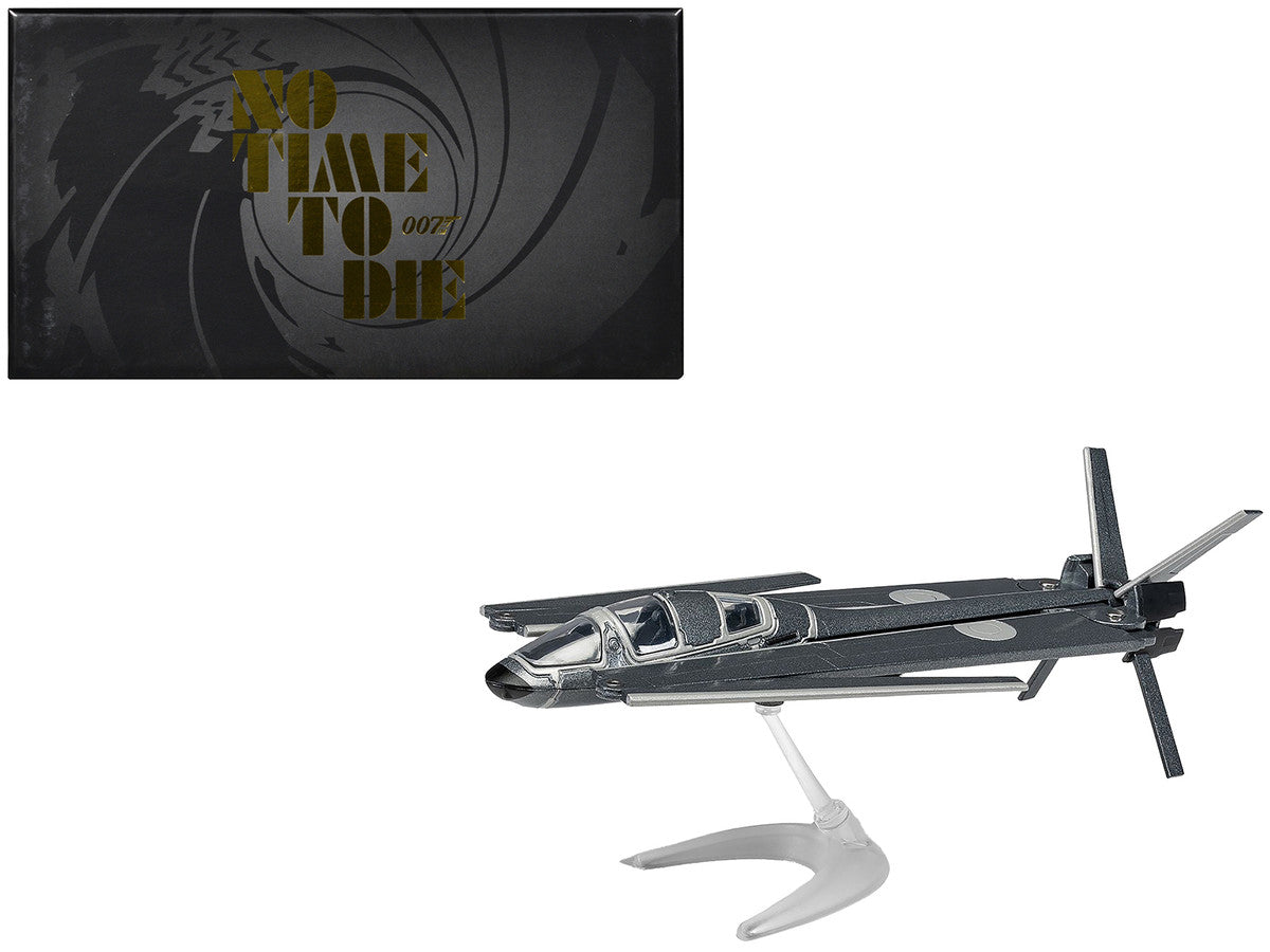 Q Glider Gray Metallic James Bond 007 "No Time To Die" (2021) Movie Diecast Model by Corgi LuxuryLifeWay Online Store
