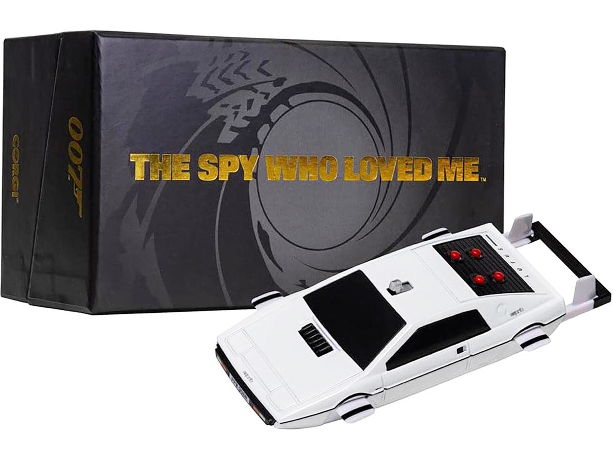 Lotus Esprit S1 Submarine White James Bond 007 "The Spy Who Loved Me" (1977) Movie Diecast Model Car by Corgi LuxuryLifeWay Online Store