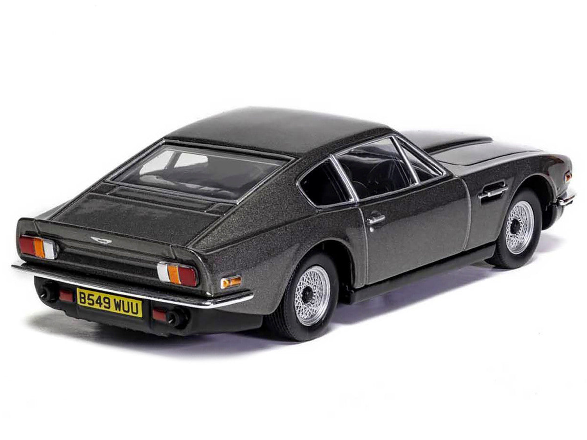 Aston Martin V8 RHD (Right Hand Drive) Black Metallic James Bond 007 "No Time To Die" (2021) Movie Diecast Model Car by Corgi LuxuryLifeWay Online Store