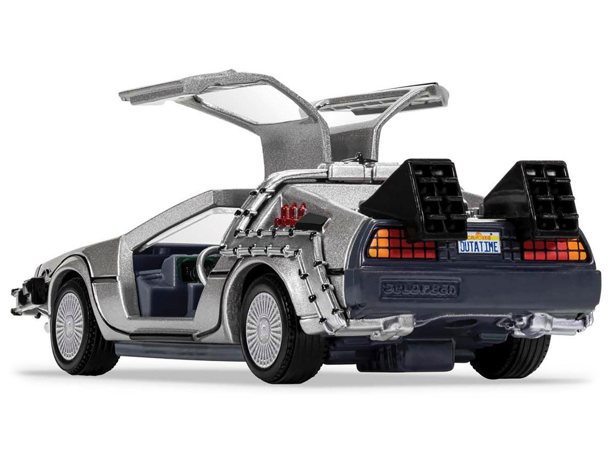 DMC DeLorean Time Machine with Doc Brown Figure "Back to the Future" (1985) Movie Diecast Model Car by Corgi LuxuryLifeWay Online Store