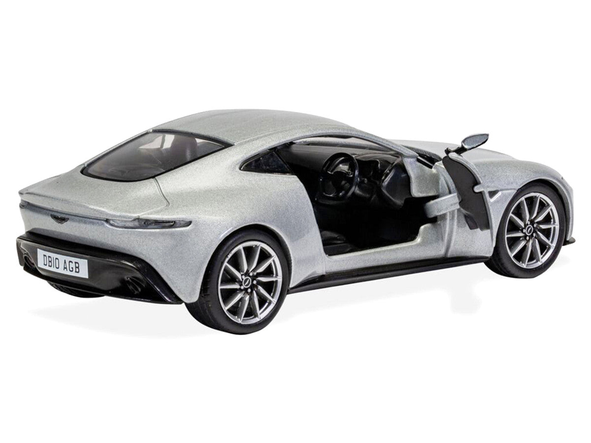 Aston Martin DB10 RHD (Right Hand Drive) Silver Metallic James Bond 007 "Spectre" (2015) Movie Diecast Model Car by Corgi LuxuryLifeWay Online Store