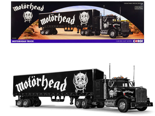 "Motorhead" Transport Truck Black 1/50 Diecast Model by Corgi LuxuryLifeWay Online Store