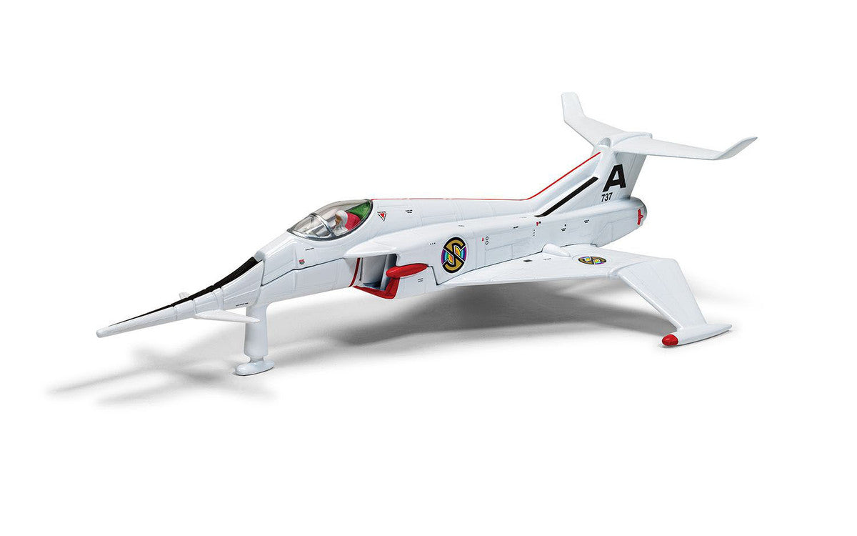 Angel Interceptor Aircraft "World Army Air Force" White "Captain Scarlet and the Mysterons" (1967-1968) TV Series Diecast Model by Corgi LuxuryLifeWay Online Store