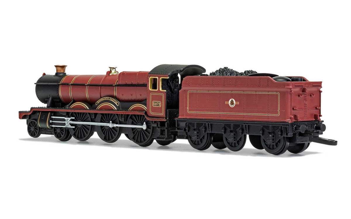 Hogwarts Express Locomotive with Coal Train Car "Harry Potter" Movie Series 1/100 Diecast Model by Corgi LuxuryLifeWay Online Store