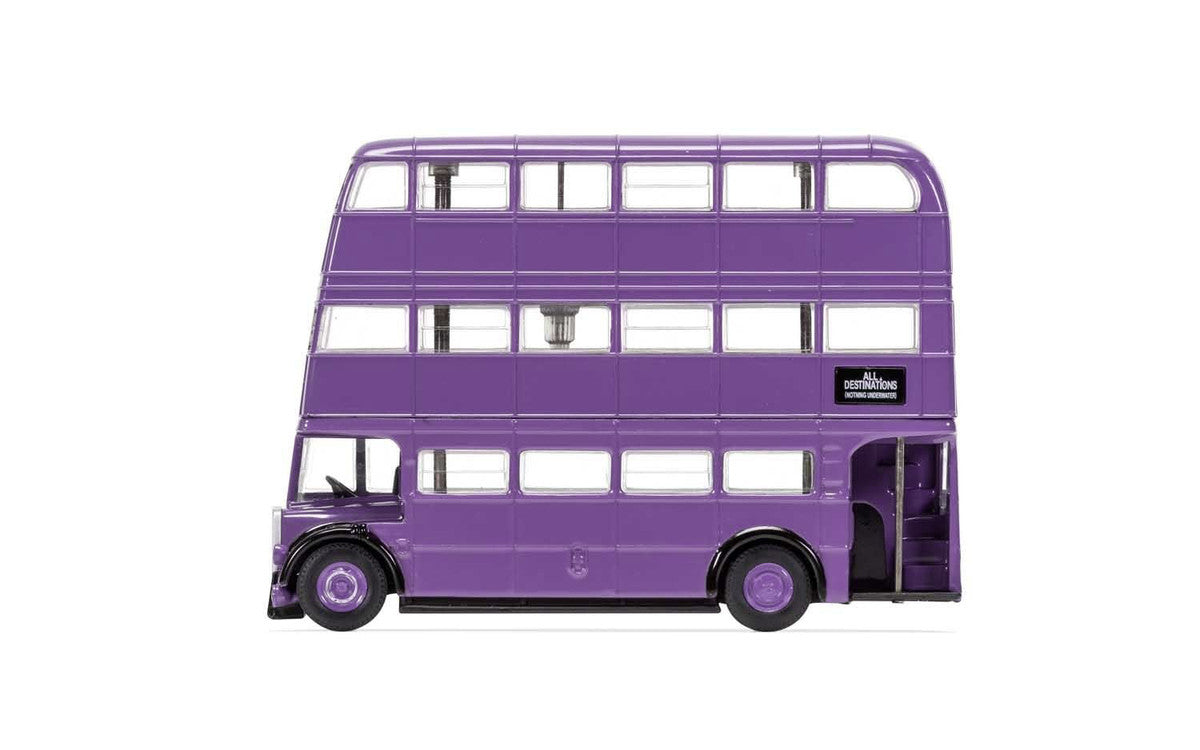 "Knight Bus" Triple Decker Bus Purple "Harry Potter" Movie Series Diecast Model by Corgi LuxuryLifeWay Online Store