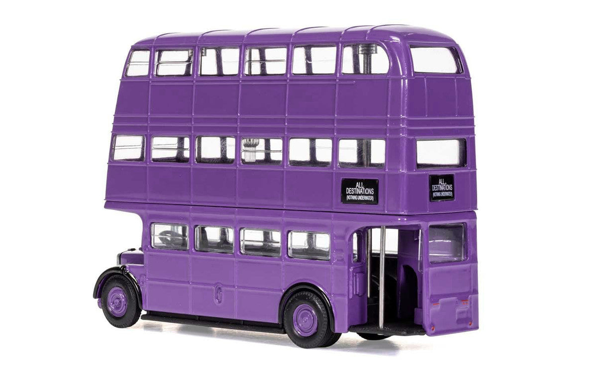 "Knight Bus" Triple Decker Bus Purple "Harry Potter" Movie Series Diecast Model by Corgi LuxuryLifeWay Online Store