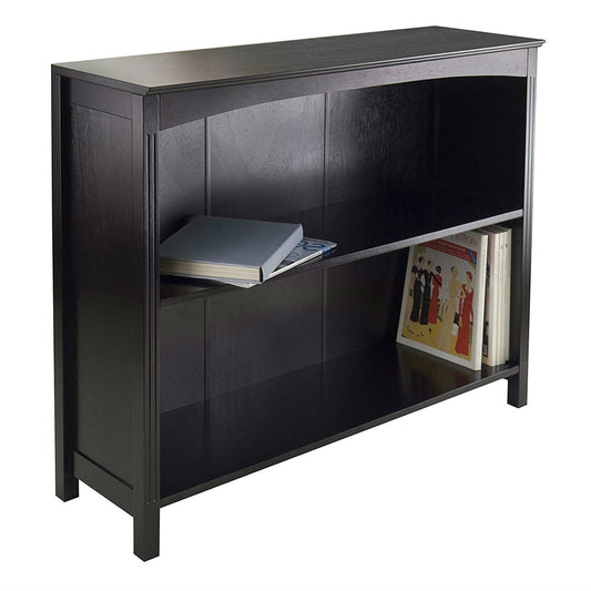 Espresso Sturdy 3 Tier Bookcase Shelf Dresser LuxuryLifeWay Online Store