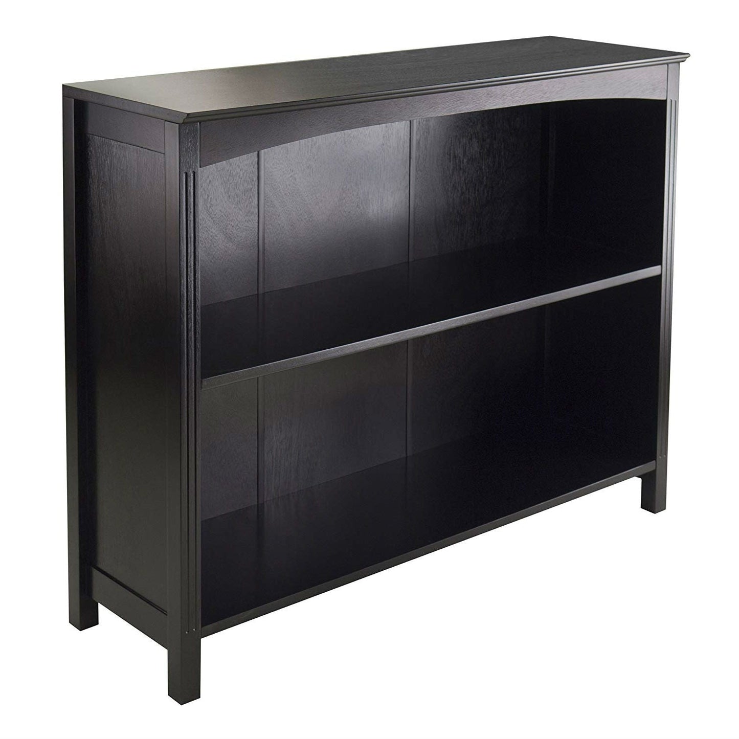 Espresso Sturdy 3 Tier Bookcase Shelf Dresser LuxuryLifeWay Online Store