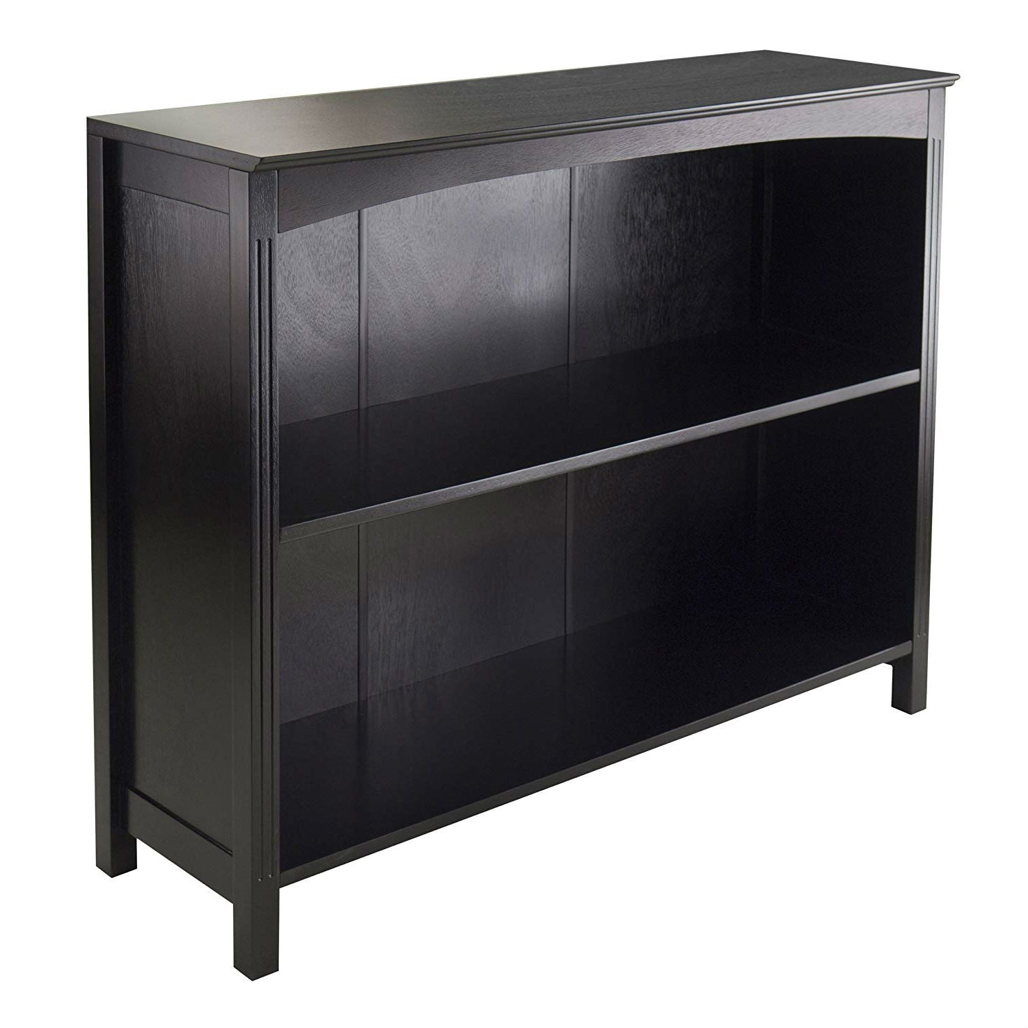 Espresso Sturdy 3 Tier Bookcase Shelf Dresser LuxuryLifeWay Online Store