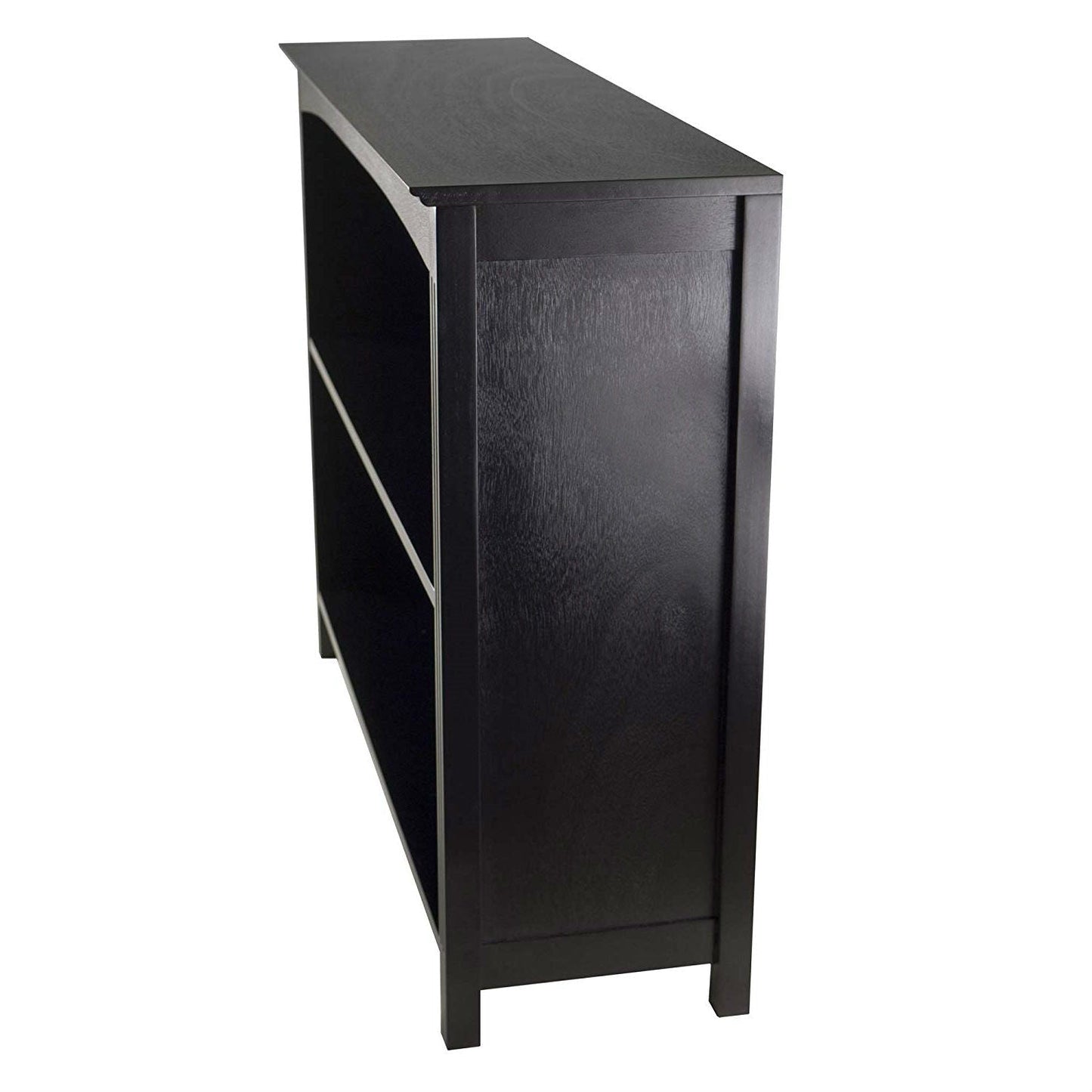 Espresso Sturdy 3 Tier Bookcase Shelf Dresser LuxuryLifeWay Online Store