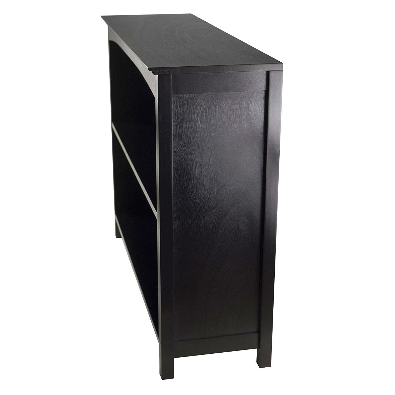 Espresso Sturdy 3 Tier Bookcase Shelf Dresser LuxuryLifeWay Online Store