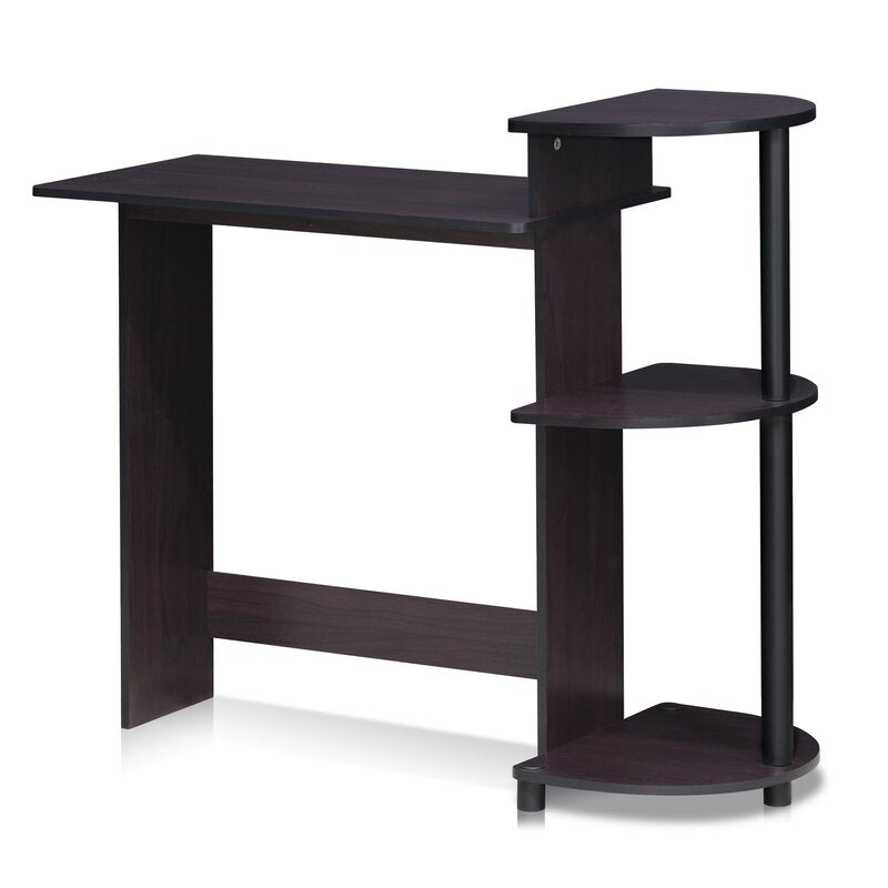 Contemporary Home Office Computer Desk in Black Finish LuxuryLifeWay Online Store