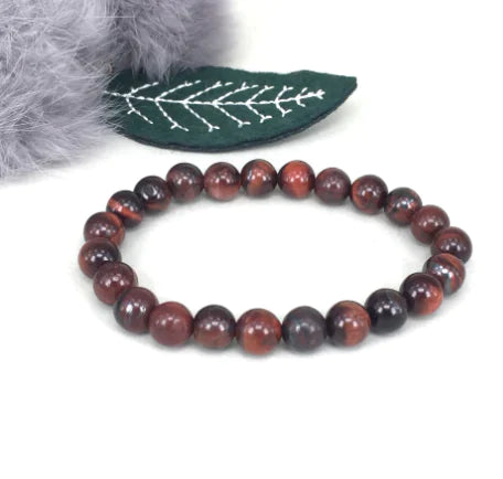 Vintage Tiger Eye Beaded Bracelet