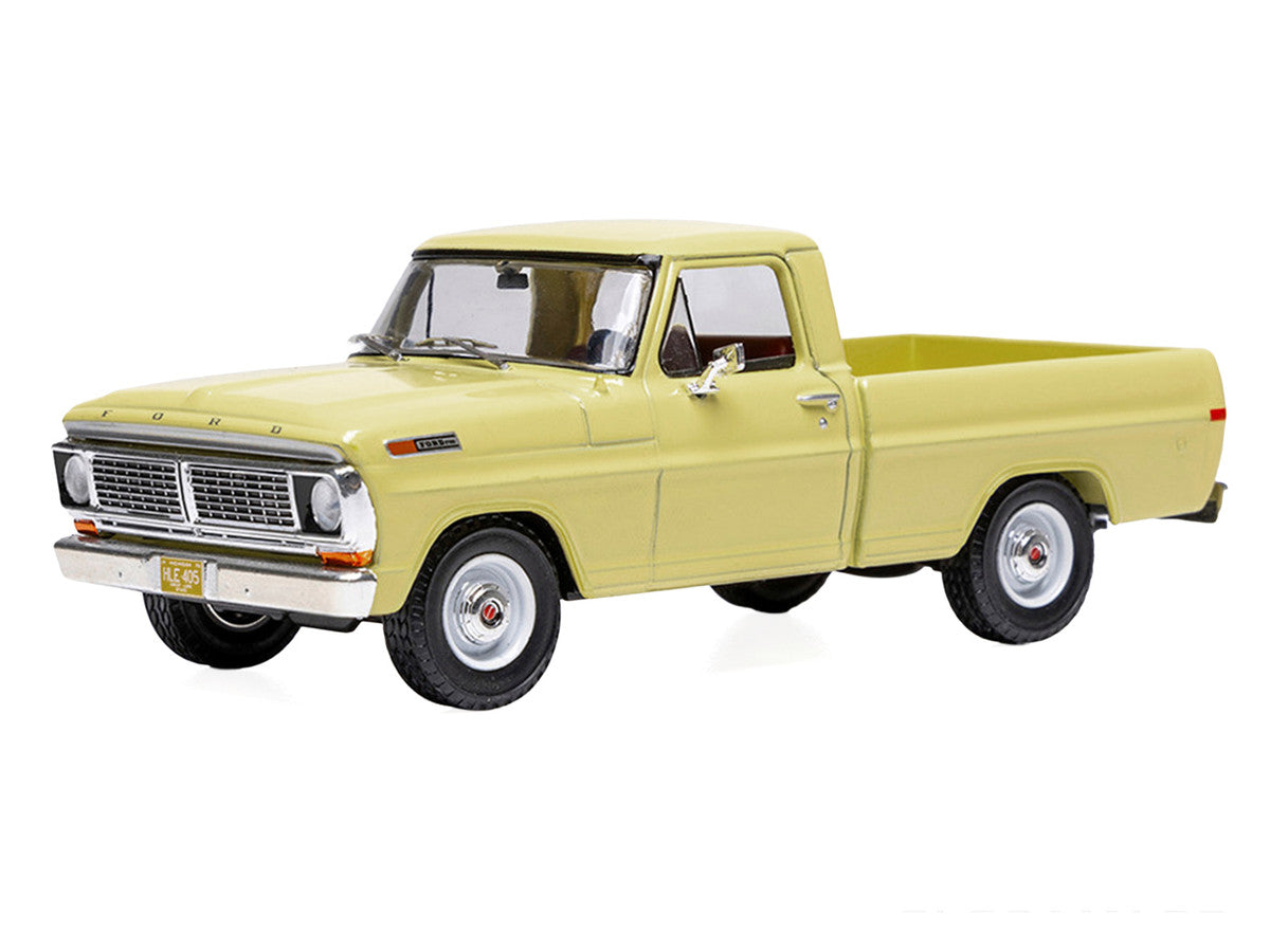 1970 Ford F-100 Pickup Truck Yellow 1/43 Diecast Model by IXO Models LuxuryLifeWay Online Store