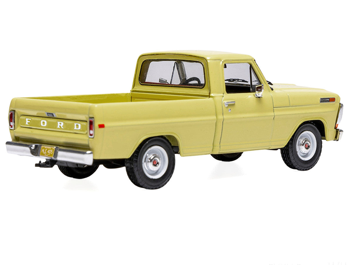 1970 Ford F-100 Pickup Truck Yellow 1/43 Diecast Model by IXO Models LuxuryLifeWay Online Store