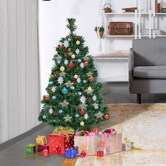 3' / 4' / 5' / 6' Fiber Optic Artificial PVC Christmas Tree-5 ft
