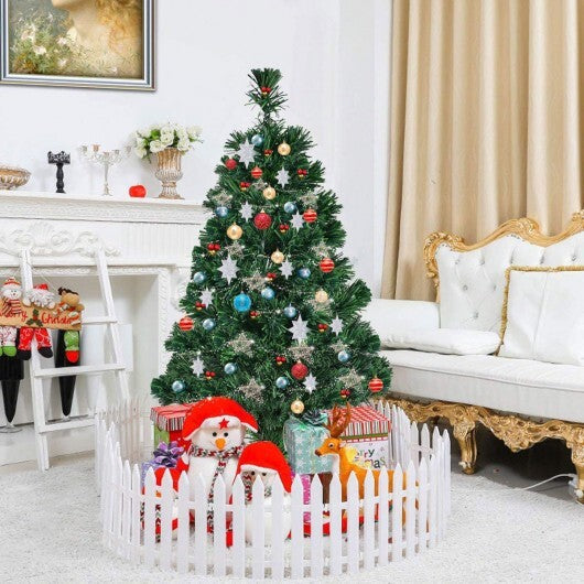 3' / 4' / 5' / 6' Fiber Optic Artificial PVC Christmas Tree-5 ft