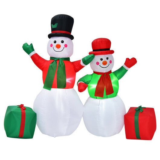 6 Feet Christmas Inflatable Snowmen Blow Up Christmas Decoration LuxuryLifeWay Online Store