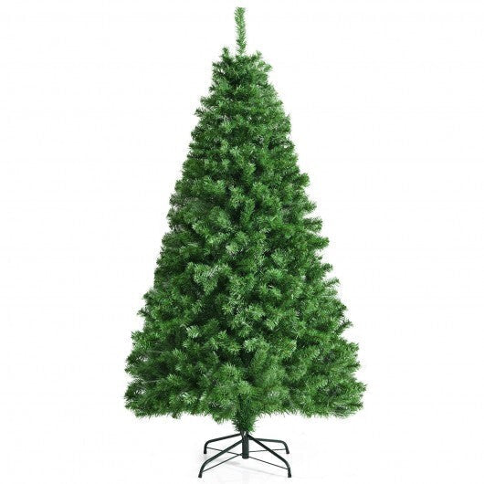6 Feet Pre-lit Fiber Optic Artificial Christmas Tree with 617 Branch Tips LuxuryLifeWay Online Store