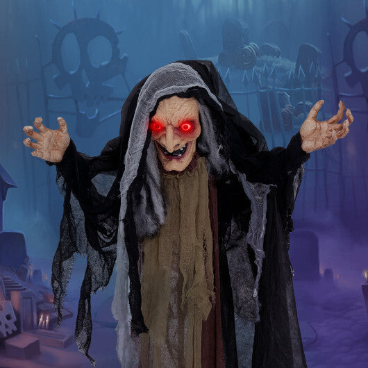 Life Size Animatronic Witch with Pre-Recorded Phrases LuxuryLifeWay Online Store