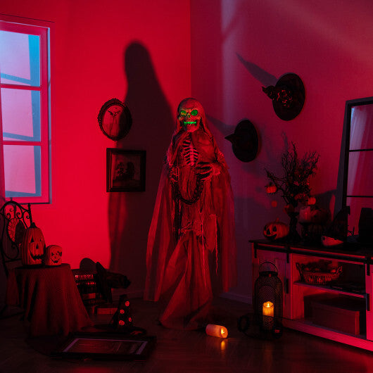Lighted and Animated Halloween Decoration Outdoor Skeleton with LED LuxuryLifeWay Online Store