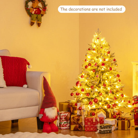 4 FT Pre-lit Artificial Entrance Christmas Tree 100 LED Lights LuxuryLifeWay Online Store