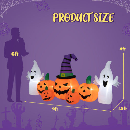 Halloween Groundbreaker Climbing Zombie+Inflatable Pumpkins LuxuryLifeWay Online Store