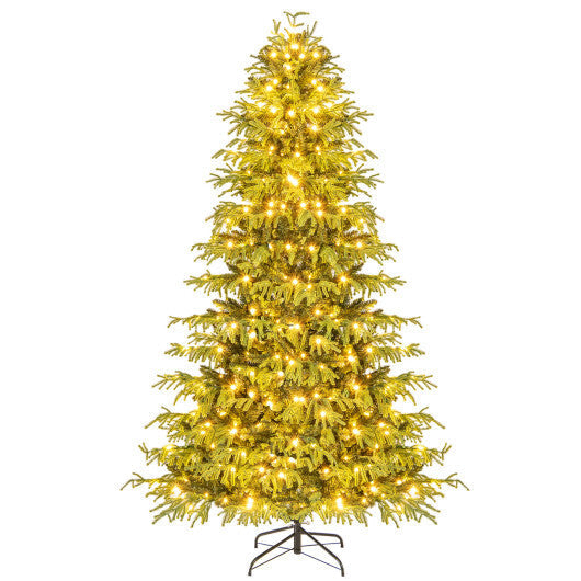 Artificial Christmas Tree with LED Lights and PVC Mixed Branch Tips-7 LuxuryLifeWay Online Store