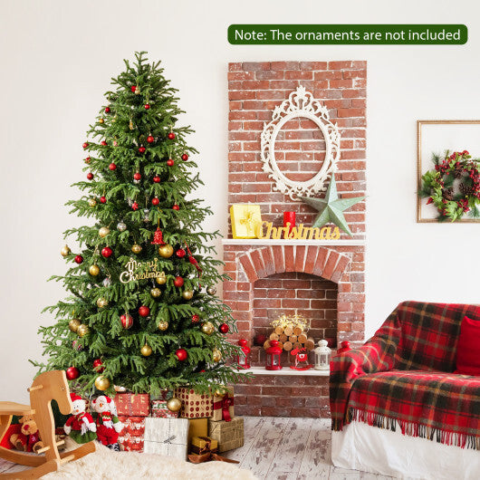 Artificial Christmas Tree with LED Lights and PVC Mixed Branch Tips-7 LuxuryLifeWay Online Store