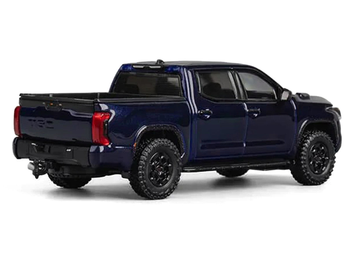 Toyota Tundra Pickup Truck Dark Blue Metallic 1/64 Diecast Model Car by CM Model LuxuryLifeWay Online Store
