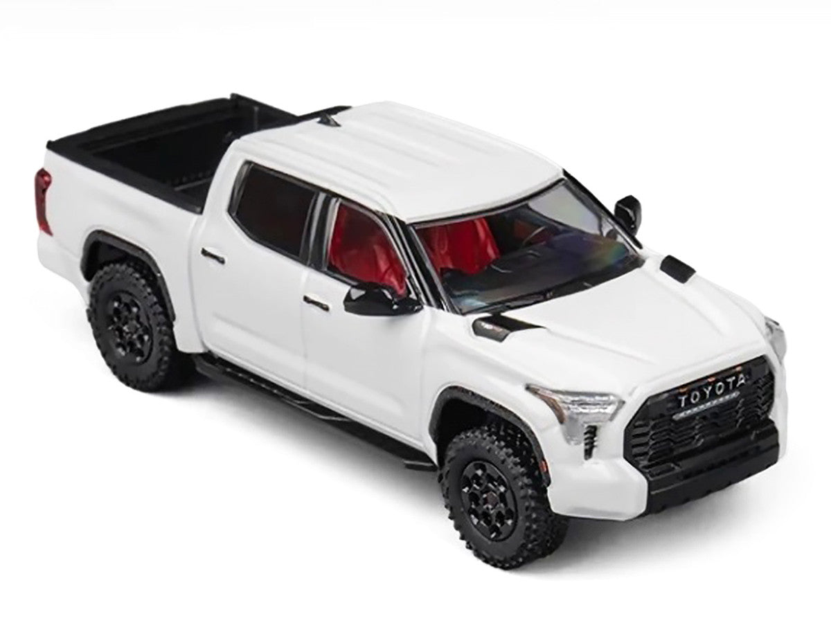Toyota Tundra Pickup Truck White 1/64 Diecast Model Car by CM Model LuxuryLifeWay Online Store